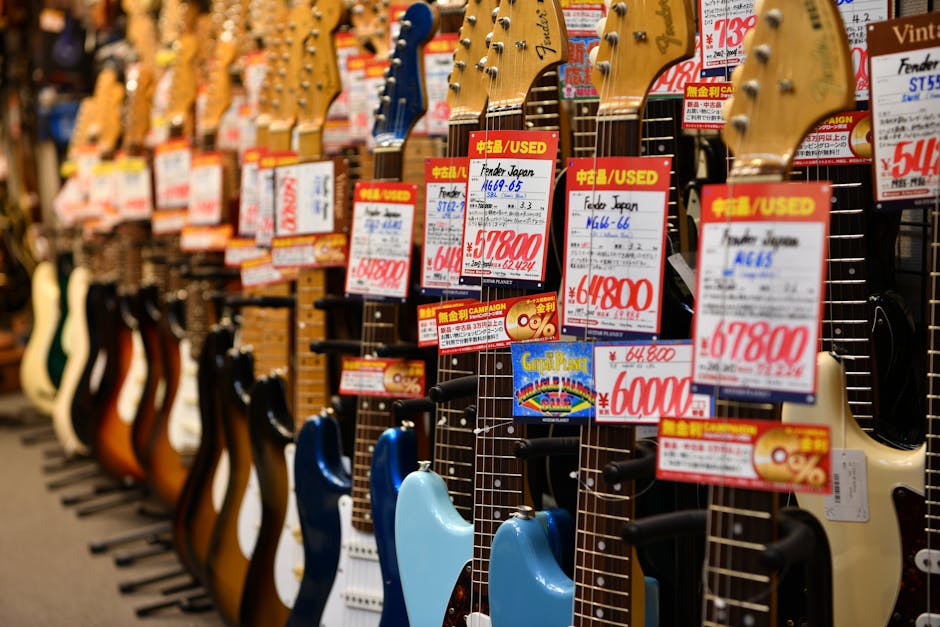 楽器販売店のM&A戦略完全ガイド｜ギター・キーボード販売の売却相場と買収メリット